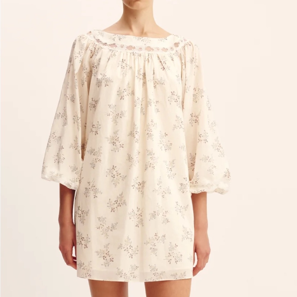 Posse Cream Floral Dress XL